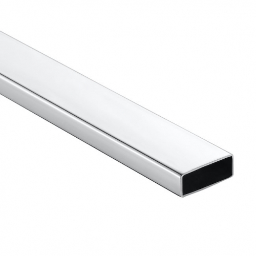 50x25x1.5mm 不锈钢矩形管,316L 材质，镜面