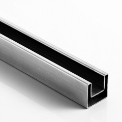 40x40x1.5mm 不锈钢方单槽 304 材质 拉丝