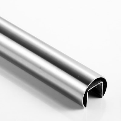 Φ42.4x1.5 mm 不锈钢圆单槽 304 材质 砂光