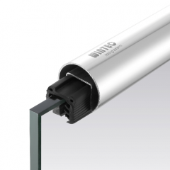 Φ42.4x1.5 mm 不锈钢圆单槽 316L 材质  镜面