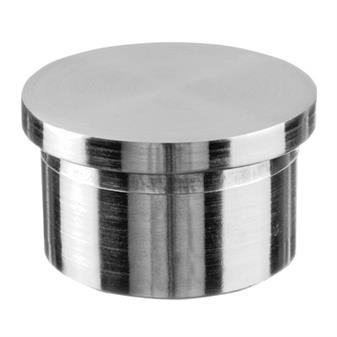 Ø42.4x2.0 mm 扶手管端口盖，304材质 砂光