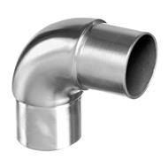 Ø42.4x2.0 mm 扶手管可调节连接，304材质 砂光