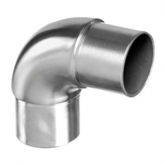 Ø42.4x2.0 mm 扶手管可调节连接，304材质 砂光