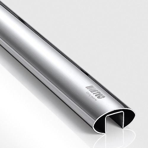 60x30x1.5mm 不锈钢椭圆单槽 304 材质 镜面