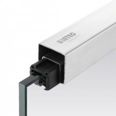 40x40x1.5mm 不锈钢方单槽，316L 材质，拉丝